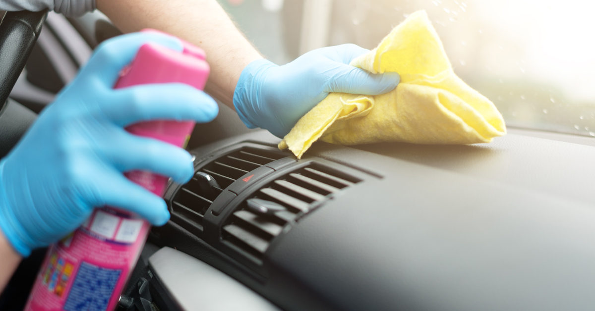 Disinfecting a Dashboard