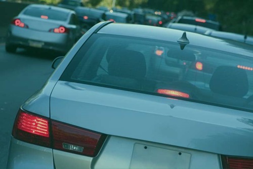 Image of car brakelights