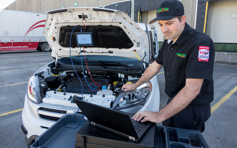 Check Engine Light Diagnostics Technician